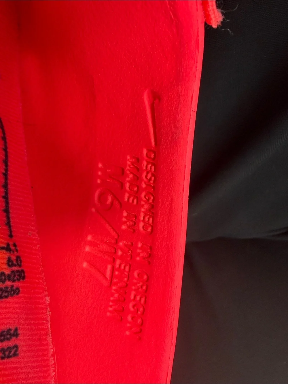 Nike Mind 001 Solar Red Recovery Mule Slip On M6 W7
